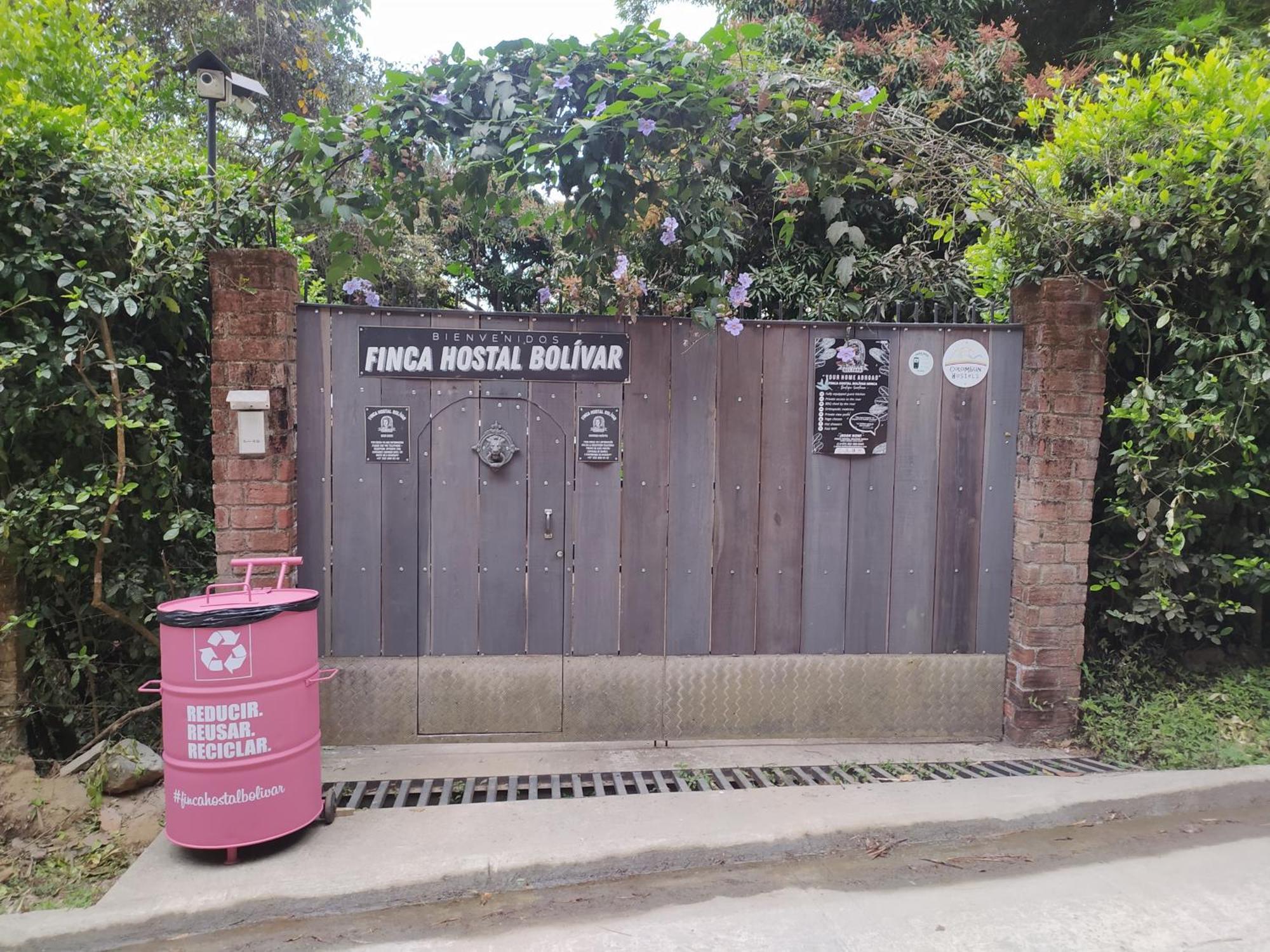 מינקה Finca Hostal Bolivar - Casa Mango מראה חיצוני תמונה